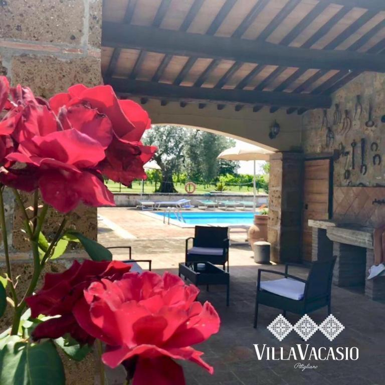 Agriturismo Eco-Bio Villa Vacasio Pitigliano Kültér fotó