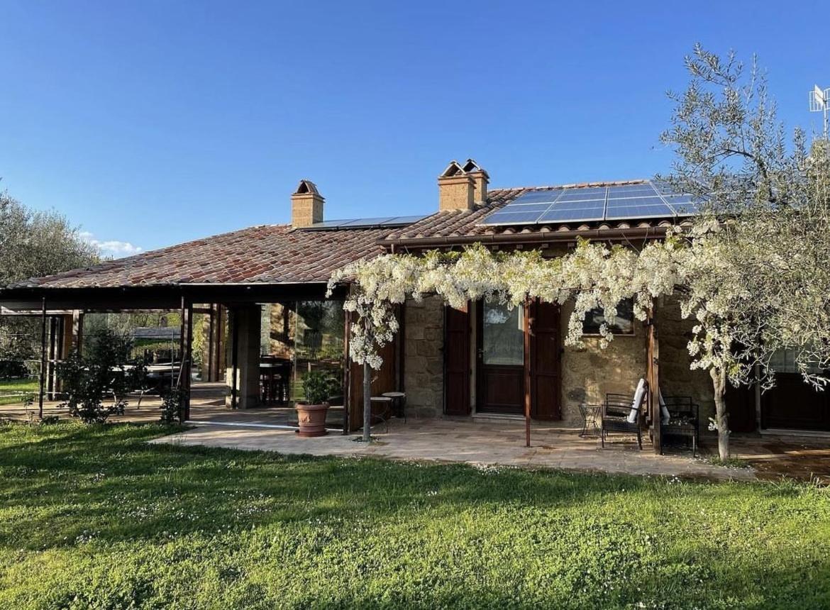 Agriturismo Eco-Bio Villa Vacasio Pitigliano Kültér fotó